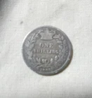 Photo of a 1860 Victoria Shilling from an eBay sale