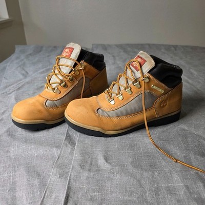 Timberland Boy's Field Boots Wheat 15945 - Size 6.5