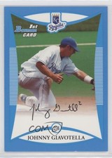 2008 Bowman Draft Prospects Blue 151/399 Johnny Giavotella #BDPP47 0f6