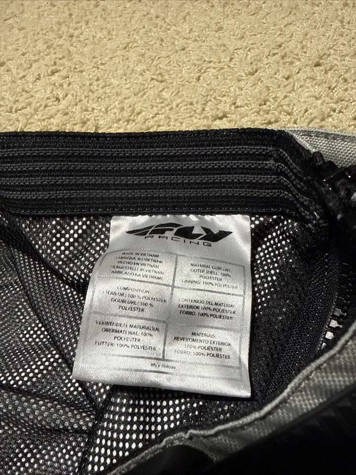 Fly гонки брюки мужские 36 серый F16 мотокросс брюки отрегулировать талии велосипед - Изображение 4 из 4