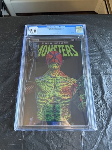 Mark Spears Monsters #8 A36 Foil Cover CGC 9.6