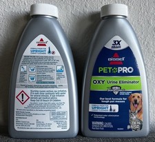 New  Sealed 2pk BISSELL Pet Urine Eliminator  OXY 8 oz each