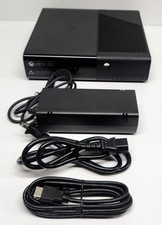 Microsoft Xbox 360 E Black Console Model 1538 w/ Power Supply - 250GB - TESTED