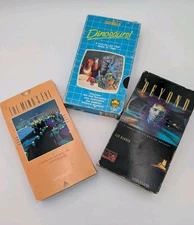Cult Classic Animation VHS Lot Minds Eye Beyond Dinosaurs! Claymation Early CGI