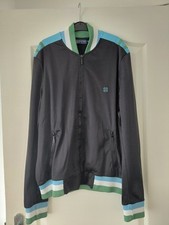 Duffer Of St George Vintage original black tracksuit top.  Size XL. Excellent