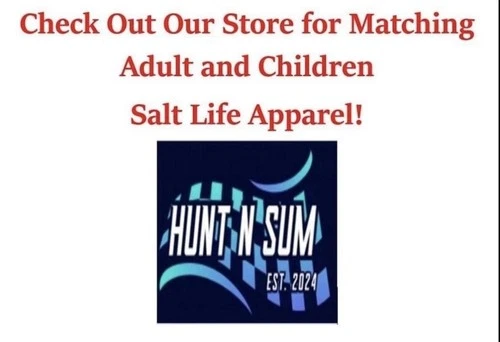 Salt Life Lure Me Tank Orange M Live Salty Saltlife Unisex Tank NWT image 2