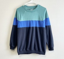 American Eagle Women's Amazingly Soft Colorblock Crewneck Sweatshirt Size Small