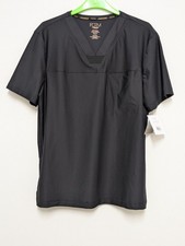 Men's Cherokee FORM V-Neck Chest Pocket Scrub Top  CK885 Medium, Black, NWT