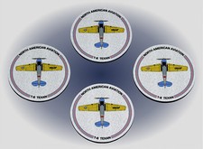 T-6 Texan Coaster Set - Made in the USA