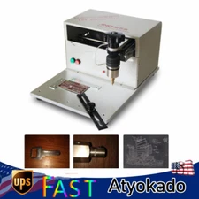 Electric Marking Machine Metal Nameplate Label VIN Code Dot Peen Marking Machine