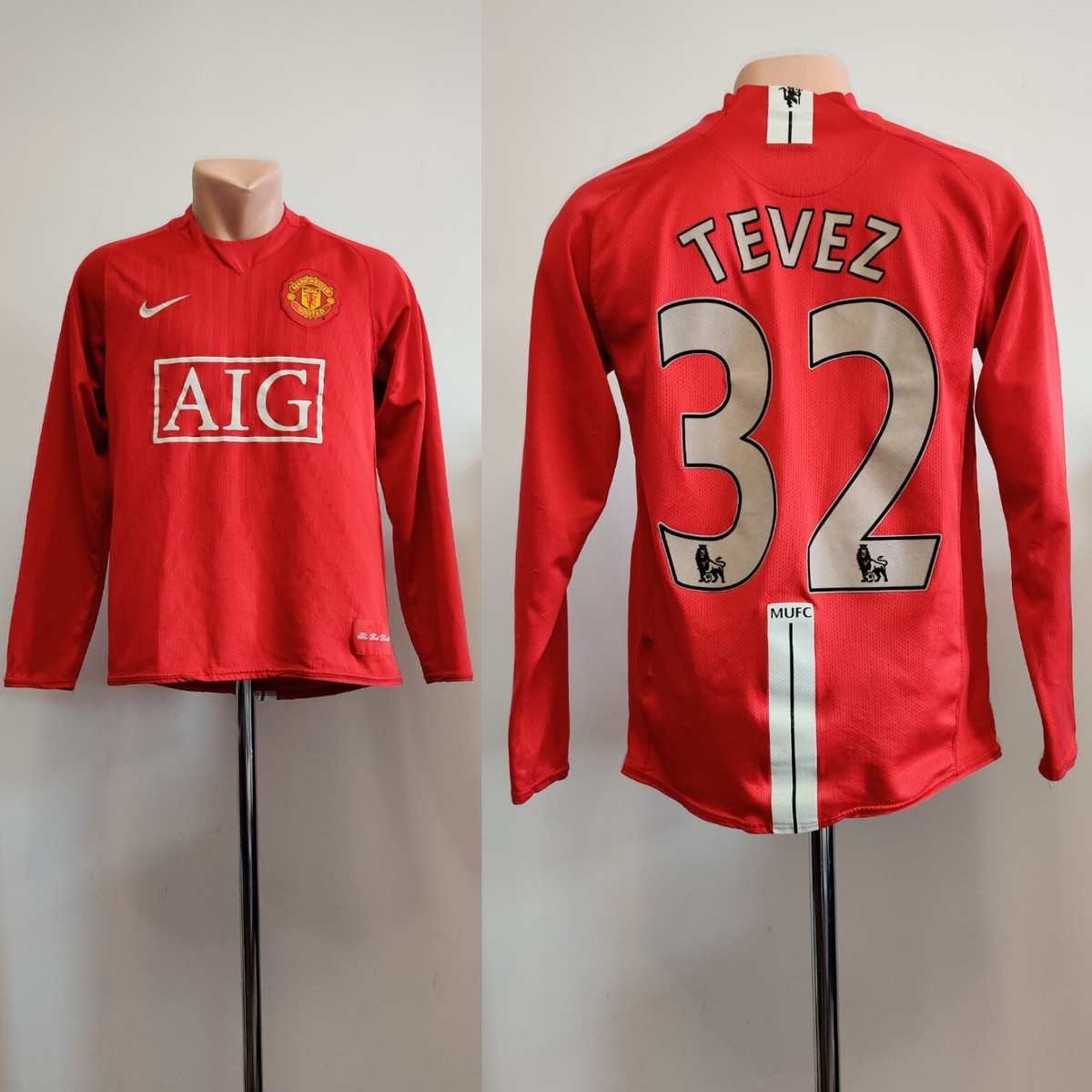 テベス　TEVEZ 32番 サイン入り Nike ユニフォーム　07/08 テベス TEVEZ 32番 サイン入り Nike ユニフォーム 07/08 - メルカリ
