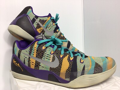Nike Kobe 9 EM Low Unleashed Pop Art Sneakers 646701-508 Nike Kobe 9 EM Low Unleashed Pop Art Sneakers 646701-508