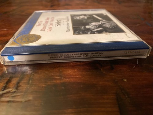 CD- HEIFETZ WITH RUBINSTEIN. PIATIGORSKY / SEALED - Foto 7 di 7