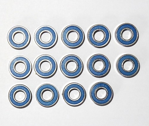 Tamiya DT02 DT-02 Chassis Ball Bearing Upgrade Set 14 Pieces UK Seller - Picture 2 of 8