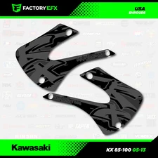 Kx85 Subdued USA Racing Shroud Graphics fits 05-13 Green Kx100 Kx 85