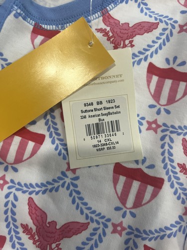 the beaufort bonnet company Suttons Set American Swag/barbados Size 14 - Picture 3 of 5