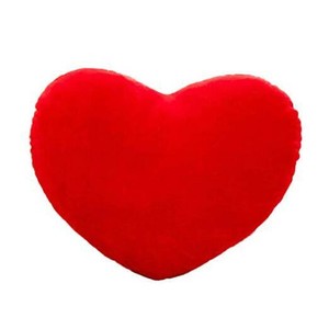 red heart pillows