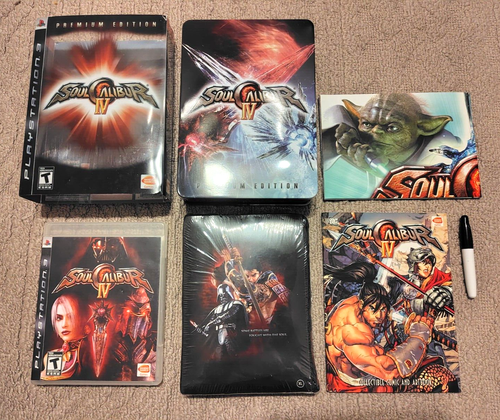 LOT 2 Jeux PS3 : SoulCalibur IV & One Piece - Version Française Complète | Très Bon état
