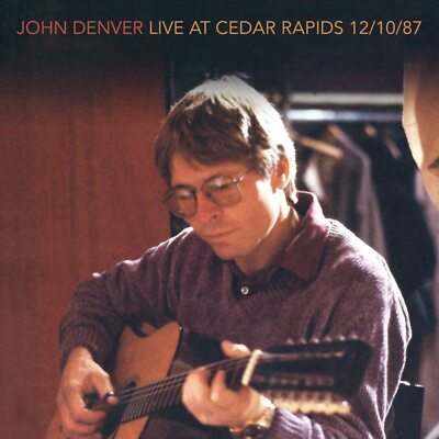 John Denver - Live At Cedar Rapids 12/10/87 (2022)  2CD  NEW/SEALED  SPEEDYPOST