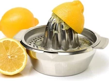 Lemon Orange Lime Squeezer Press Manual Juicer Stainless Steel Kitchen Bar Tool