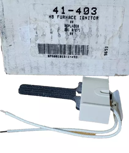 OEM Norton RobertShaw 41-403 Hot Surface Ignitor Carbide Furnace 120V Model 271M