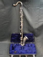 King Marigaux France Wooden Bass Clarinet