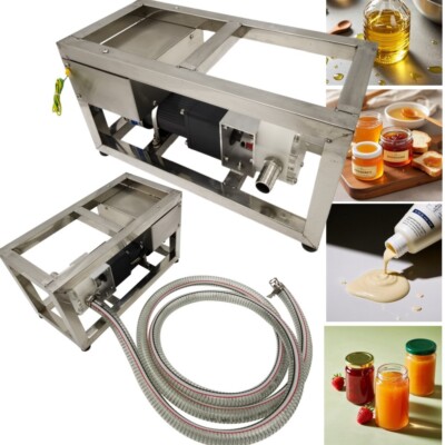Adjustable Speed Liquid Transfer Pump 10L/Min Paste CAM Rotor Pump 110V 90W