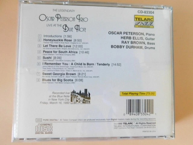 Oscar Peterson Trio - Live at the Blue Note - CD - Bild 2 von 2
