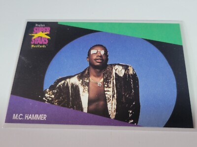 M.C. HAMMER 1991 Pro Set Super Stars Music #126.