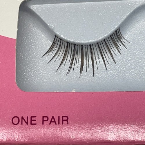 (2) Vintage Salon Perfect Eyelashes #53 Brown - 1987 Hand Trimmed Feathered NEW! - Picture 4 of 8