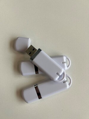 USB Memory Stick Wholesale Bulk Pack Flash USB Drive 1/2/4/8/16GB WHITE ...