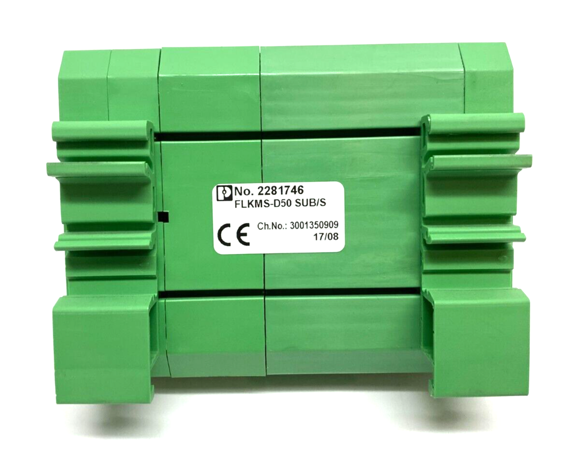 Module De Brassage Phoenix Contact FLKMS-D50 SUB/S VARIOFACE - 50 Positions, Référence 2281746, D'occasion Avec Garantie 30 Jours