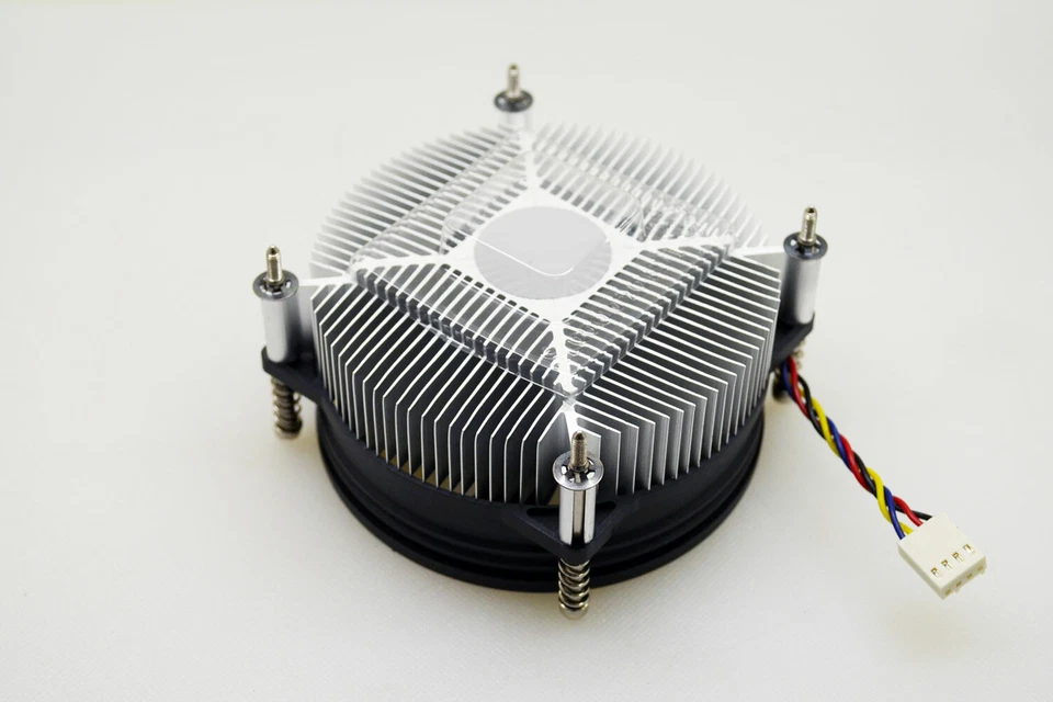 Cooler Master CPU Heatsink Fan Intel LGA1200 1150 1151 1155 1156 with Backplate - Image 2 of 3