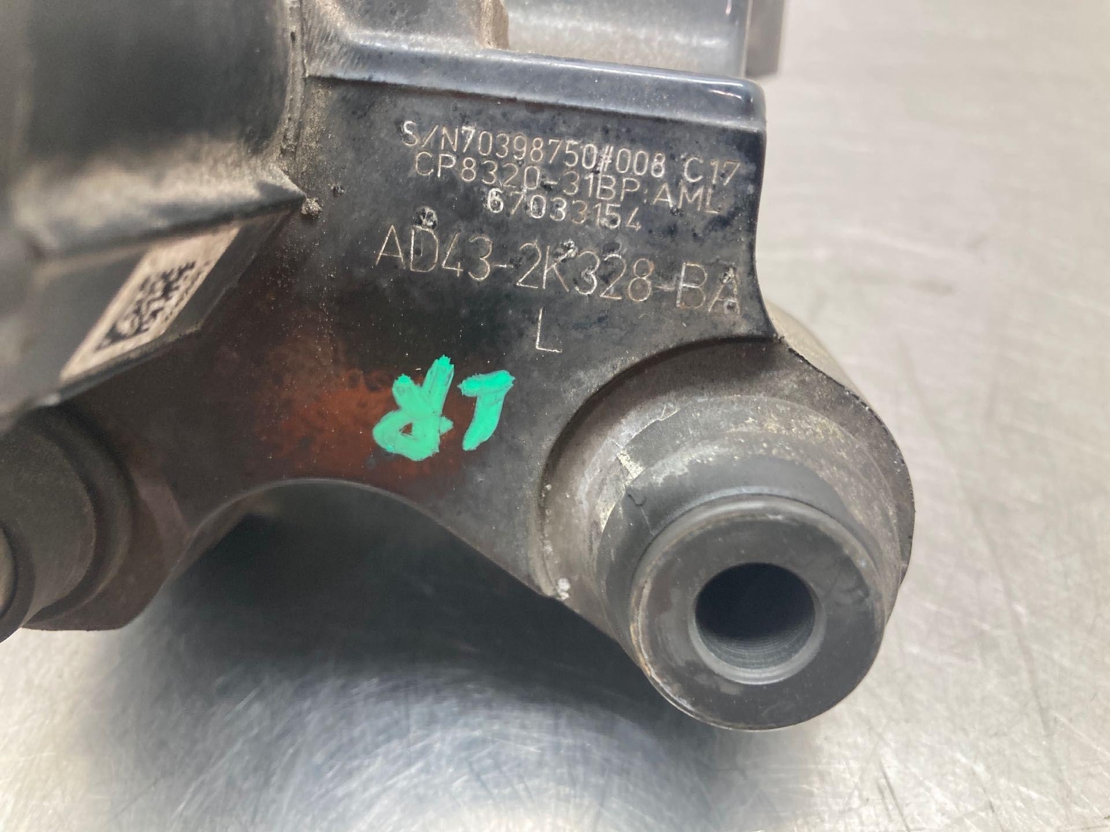 2010 Aston Martin Rapide Rear Left Drivers Emergency Brake Caliper AD43-2K328-BA
