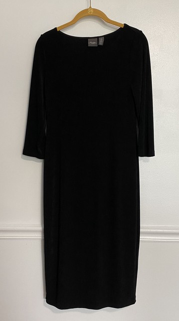 chicos black dress