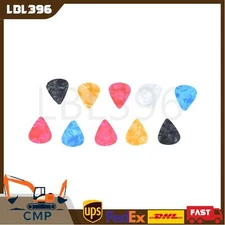 10Pcs Acoustic Bulk Guitar Pick Picks Plectrum Celluloid Electric Smooth