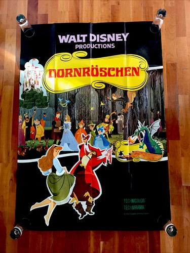 Kinoplakat A0 DORNRÖSCHEN Walt Disney #VI