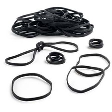 Rubber Bands 33: 33 Size, Black, 100 Count.