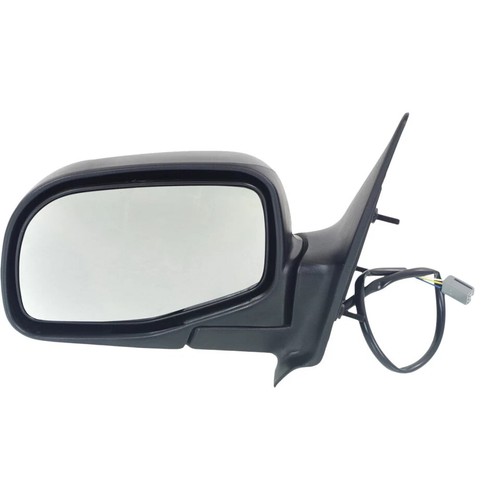 Front Power Mirror Manual Fold Black Left Driver Side For 1993-2005 Ford Ranger - Picture 2 of 7