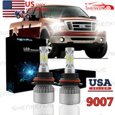 9007 HB5 LED Headlight Bulbs for Ford 1999-2003 F150 / 1995-2004 F250 F350 Hi/Lo