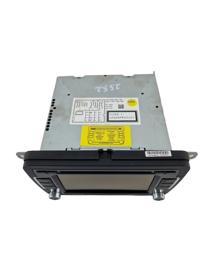 VW SCIROCCO III 2008 Autoradio CD Radio Player 3C8035195 - Bild 2 von 4