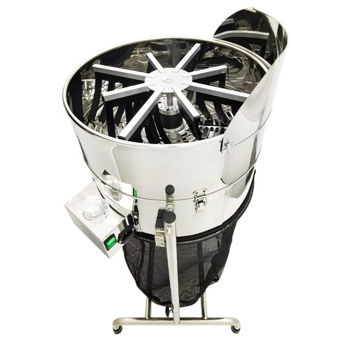 Tagliafoglie elettrico verticale tipo 19" 3 velocità100-240V 60W - Foto 10 di 24