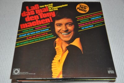 Tony Marshall - Lass das mal den Tony machen - 70er - Album Vinyl LP mit Poster