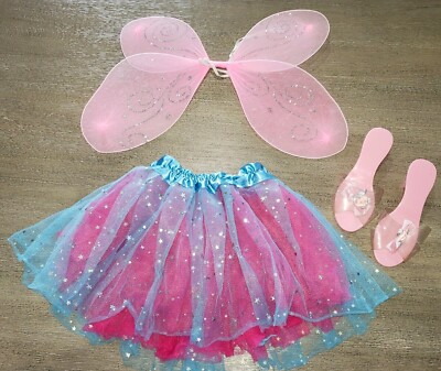pink and blue tutu dress Pink & Blue Tulle Tutu Dress: Birthday Outfit with Headband