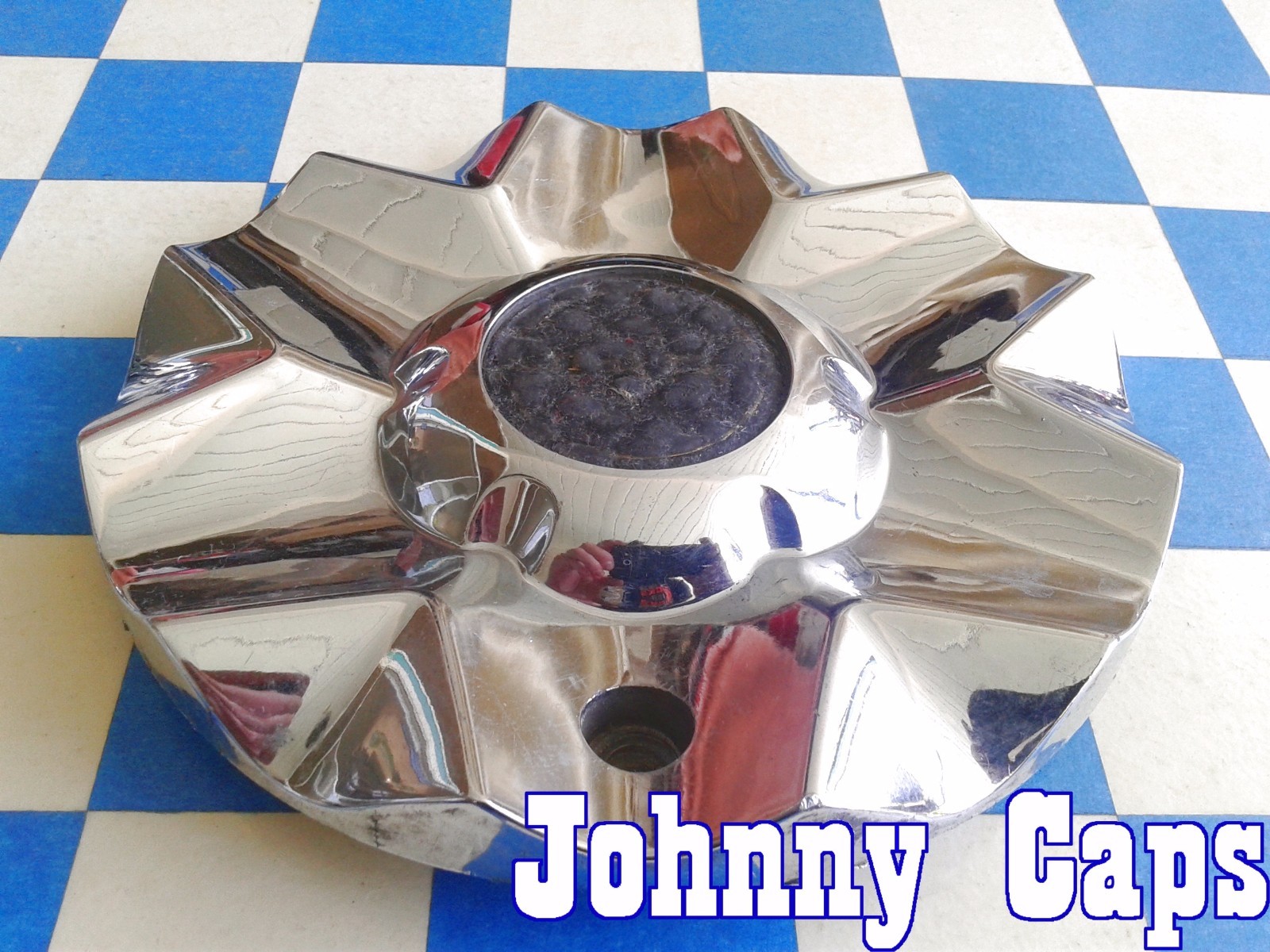LIMITED Wheels [48] Chrome Center Caps # W-201 Custom Wheel USED Center Cap (1)