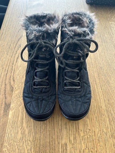 Sanctuary Women's Sa-apres Fashion Bootie - Suede Low Wedge Boot With Faux Fur Trim
