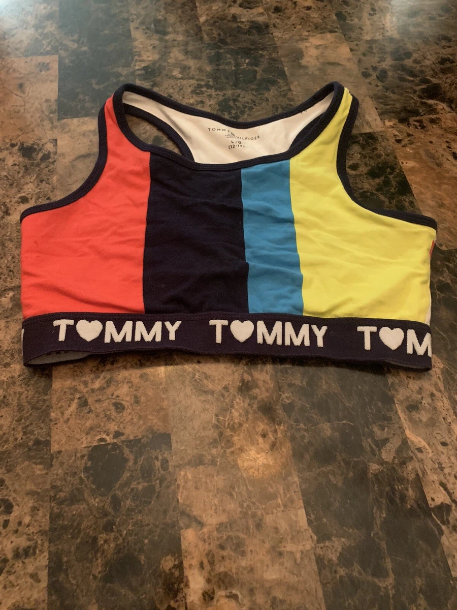 Tommy Hilfiger MultiColor Sports Bra Size L/G 12-14