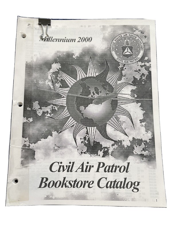 Civil Air Patrol 2000 Bookstore Catalog Photocopy