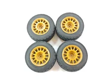 NEW HPI Racing WR8 Flux Subaru Impreza 1/8 Rally Car OEM Wheels & Tires 12mm Hex