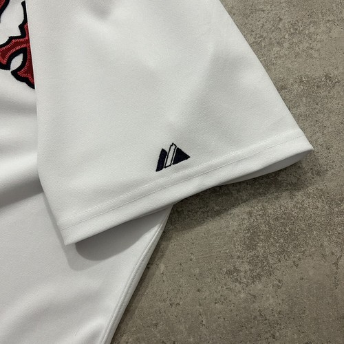VTG 00s MLB BOSTON RED SOX DAVID ORTIZ MAJESTIC AUTHENTIC JERSEY SIZE 52 WHITE - Picture 6 of 7